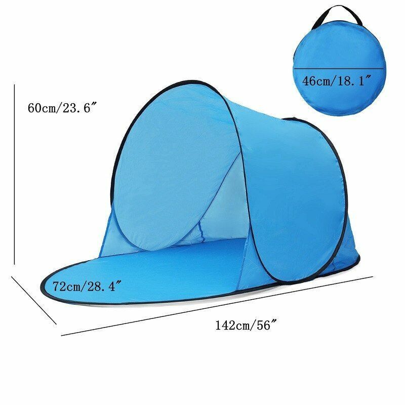 Beach Tent Pop-Up Outdoor Camping Portable Summer Sun shelter Anti UV Waterproof