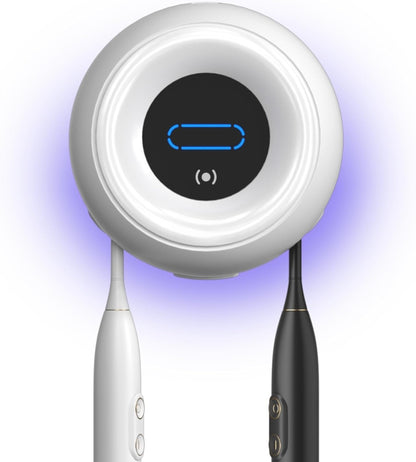 Toothbrush Sanitizer Holder - Smart Toothbrush Holder with Cleaning & Drying