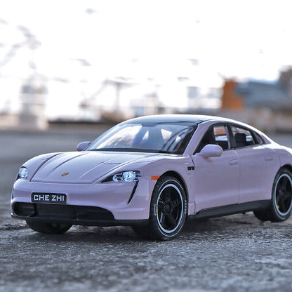 1:32 Porsche Taycan Coupe Diecast Model Car Alloy Metal Toy Vehicle Collection