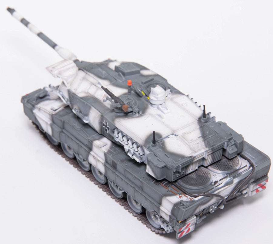1:72 Panzerkampf German leopard 2A7 Main Battle Tank Diecast Plastic Armor Model