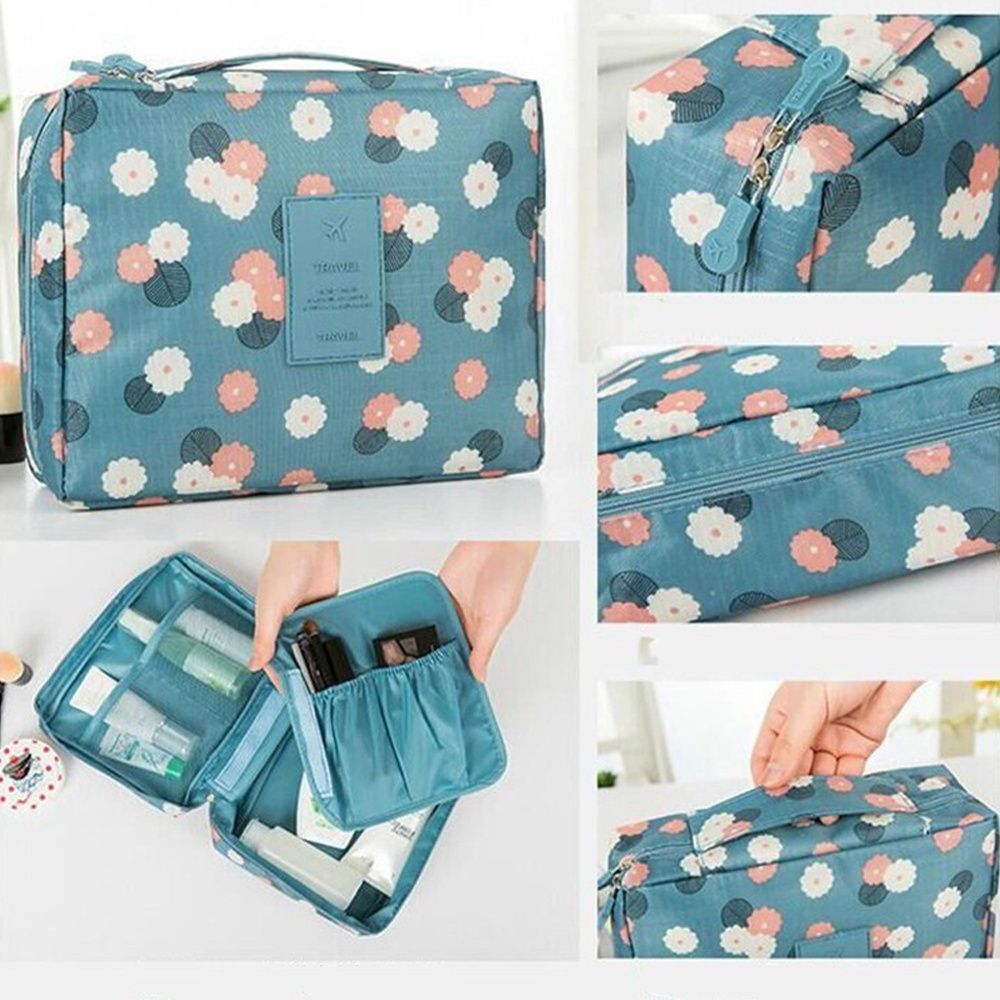 21*17*9 CM Makeup Bag Cosmetic Toiletries Organizer Waterproof Storage Traveling