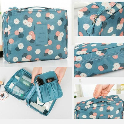 21*17*9 CM Makeup Bag Cosmetic Toiletries Organizer Waterproof Storage Traveling
