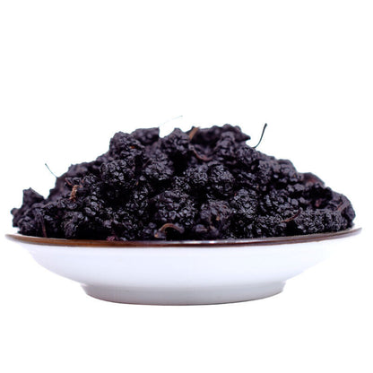 120g dried new goods canned black mulberry no sand free mulberry