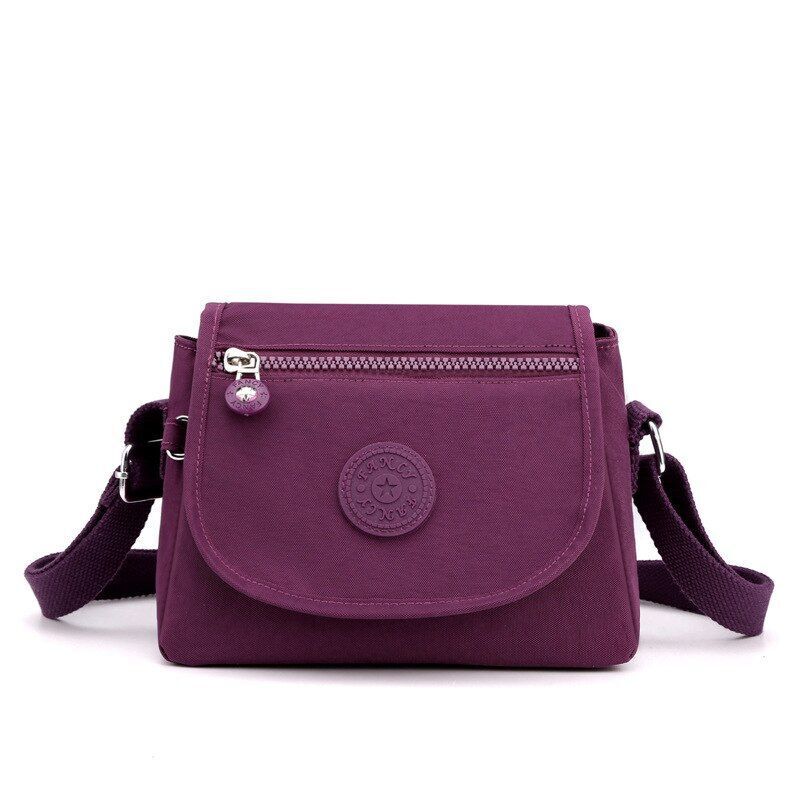 Messenger Bag Causal Women Shoulder Bag Nylon Crossbody Shoulder Bag Polyester