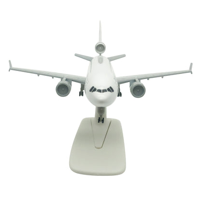 21*18*12CM USA Cargo MD-11 Airplane Model Aircraft With Wheels Landing Gears D