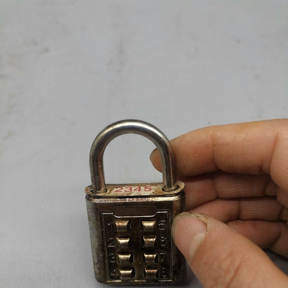 Small Combination Lock Luggage Lock Padlock Anti Theft Locker Lock for Bags Dorm