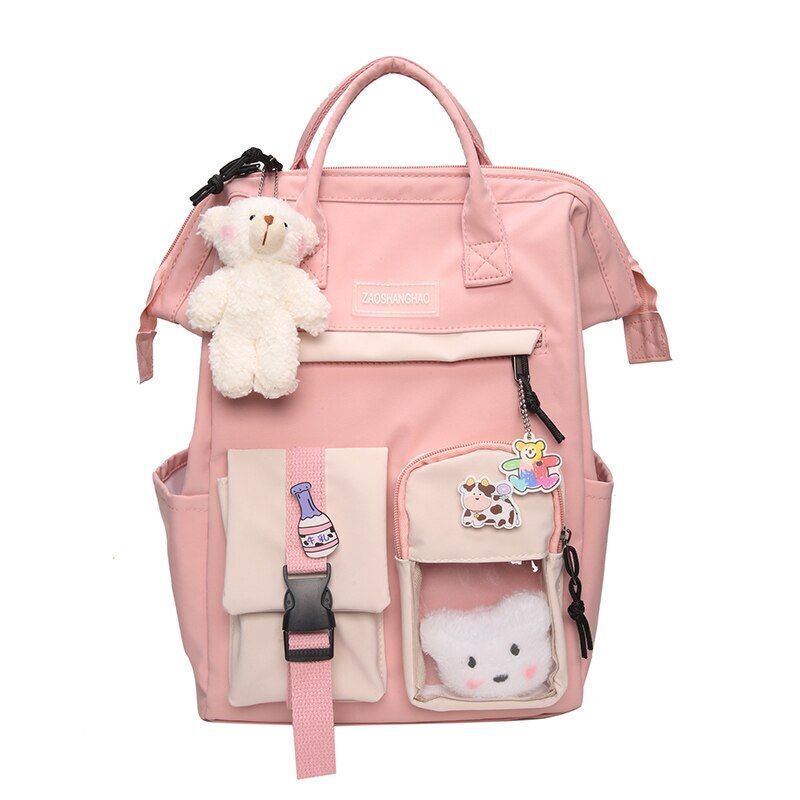 Women Waterproof Backpacks Fancy Bag Purple Backpack Travel Rucksack 26*38*18 CM