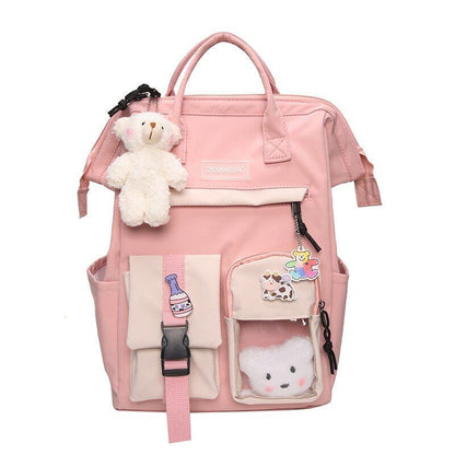 Women Waterproof Backpacks Fancy Bag Purple Backpack Travel Rucksack 26*38*18 CM