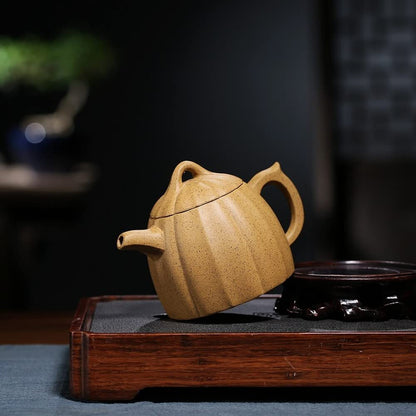 240ml Yixing Purple Clay Teapot Kung Fu Tea Set Tea Ceremony Kettle Decor