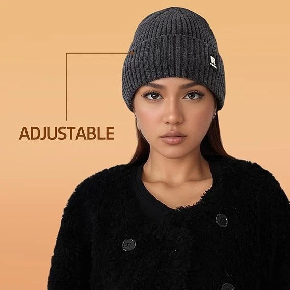 2PCS Military Tactical Skull Cap Winter Warm Fleece Windproof Ski Beanie Hats