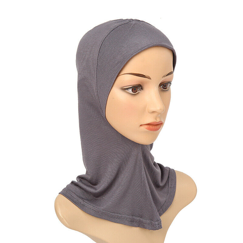 Women's Under Scarf Hat Cap Bone Bonnet Ninja Hijab Islamic Neck Cover Muslim*US