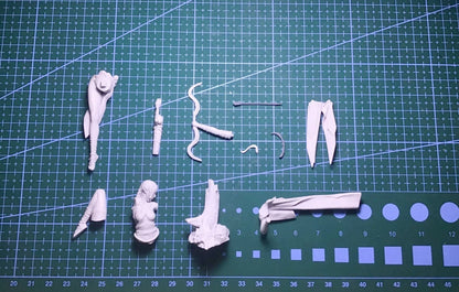 1/24 resin figures model Elf Archer Unassembled Unpainted