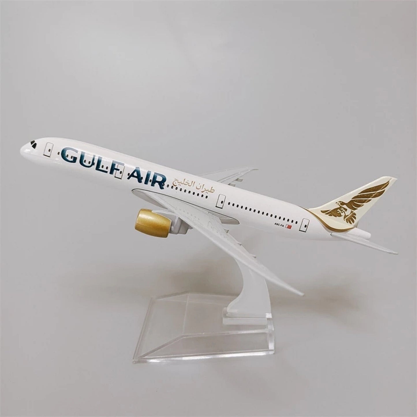 1/400 16cm Aircraft GULF B787 Alloy Plane Model Civil Airlines Ornaments Craft