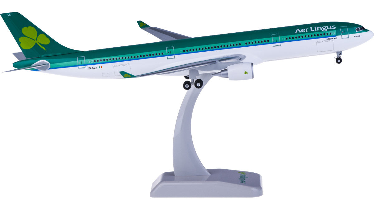1:200 32CM Hogan Aer Lingus AIRBUS A330-300 Passenger Airplane ABS Plastic Model