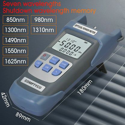 FTTH Fiber Optical Power Meter AUA-G510A Tester -50dBm~+26dBm SC/FC Connector