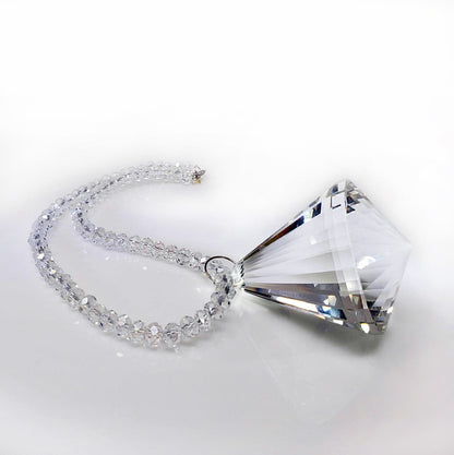 Diamond Bling Rear View Mirror Hanging Car Charm Chandelier Suncatcher Ornament