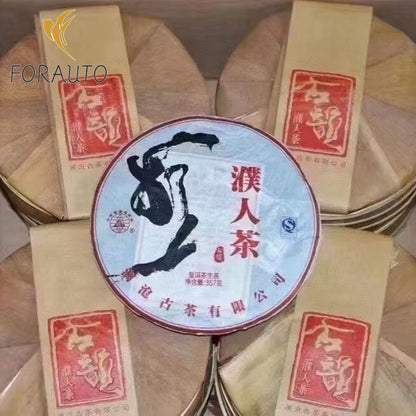357G Yunnan Senior Pu'er Tea 2013 Lancang Old Pu'er Raw Tea Cake Pu'er Cake Tea -