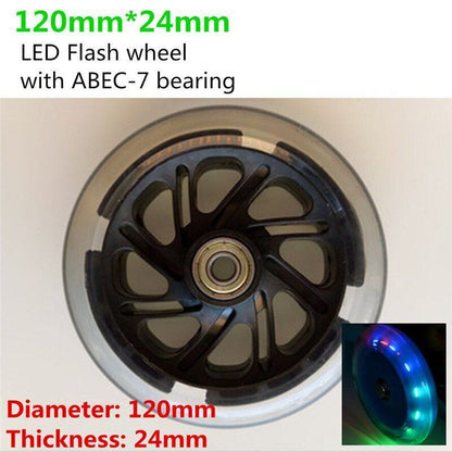 1pc 200/180/175/145/120/40/30/24mm Scooter Skating Wheel Tire PU Skateboard 12 V