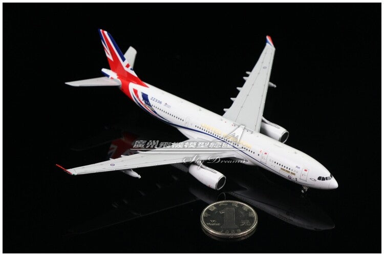 1:400 GeminiJets ROYAL AIR FORCE BOEING A330MRTT Airplane Diecast Aircraft Model