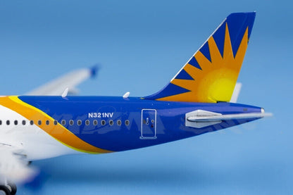 1:400 GeminiJets Allegiant AIRBUS A319 Passenger Airplane Diecast Aircraft Model