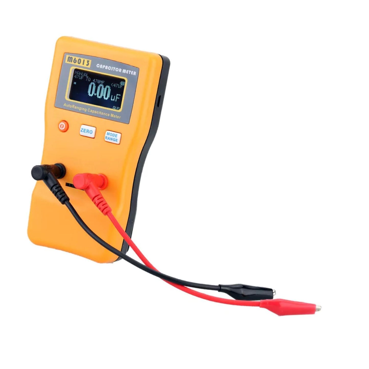 Handheld M6013 Capacitor Meter Auto Rang Measuring Capacitance Tester Tool