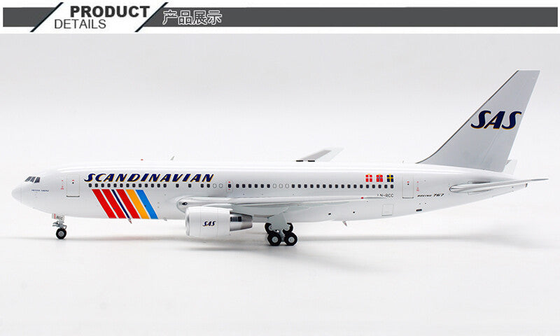 1:200 InFlight SAS BOEING 767-200ER Passenger Airplane Diecast Aircraft Model