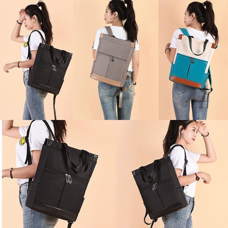 Backpacks School Bags Fashion Waterproof Anti-theft Business Laptop Oxford Pack
