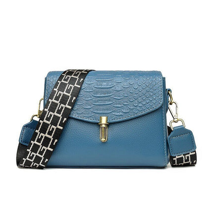 Genuine Leather Tote Bag Luxury Shoulder Bag Messenger Handbag Crossbody Square