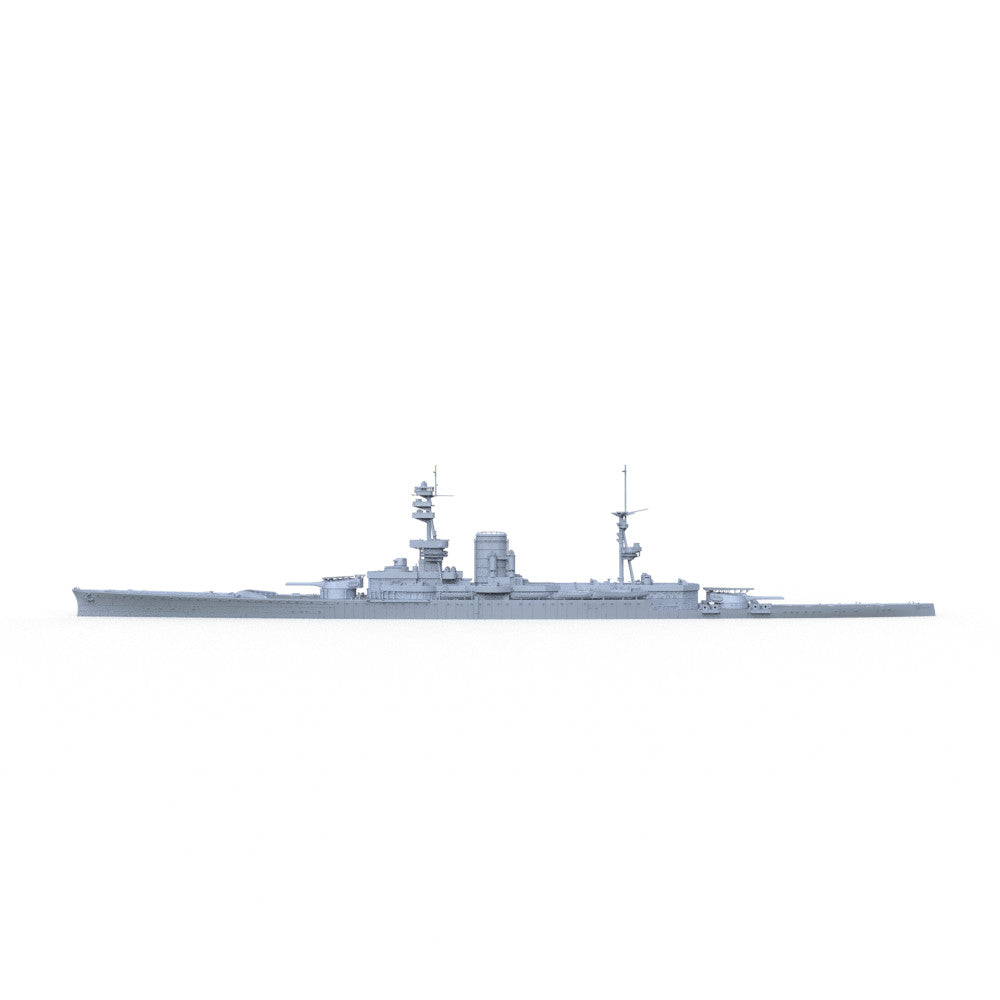 SSC700594-A 1/700 Military Model Kit HMS Glorious Battlecruiser Segmented hull