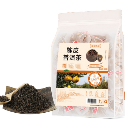Chen Pi Pu-erh Tea 25 Pack Pu-erh Tea Health Tea Bag Infusion Tea 100g/bag