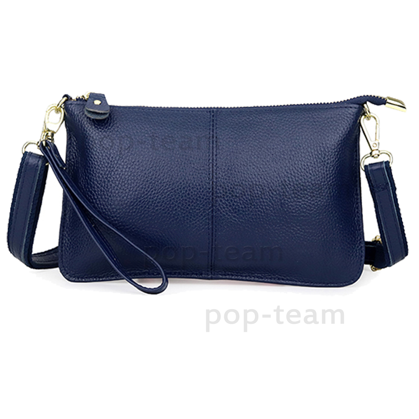 Women Leather Handbag Messenger Crossbody Shoulder Hobo Tote Bag Wristlet Purse