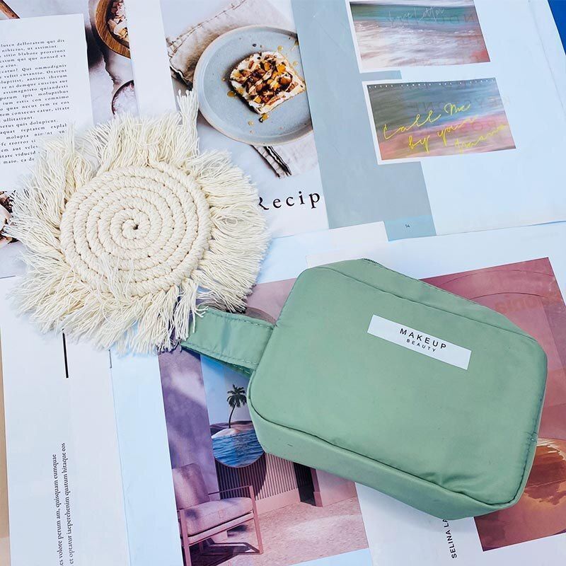 Makeup Bag Toiletries Organizer Waterproof Travel Storage Pouch Large Cosmetic