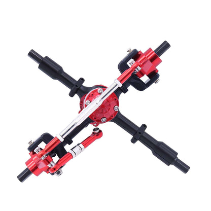 1/16 RC Car Upgrade Metal Front + Rear Axle Kit for WPL C14 C24 B14 B24 B16 B36