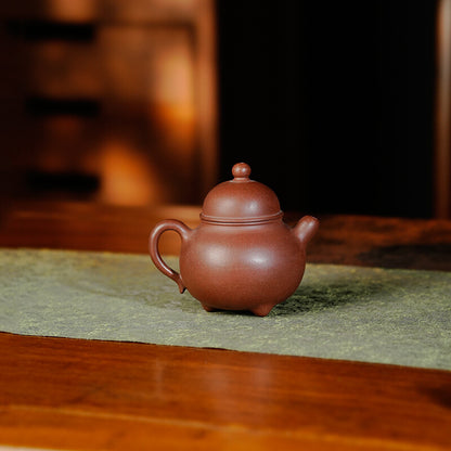 Full Handmade Tea Pot Chinese Traditional Craft Yixing Zisha Jiangpo Clay Pots