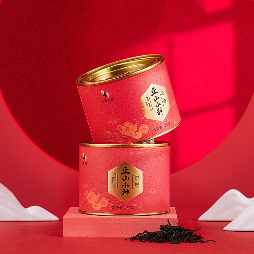 八马茶叶 武夷山正山小种红茶香气馥郁花果Fragrant tea zheng shan xiao zhong black tea natural healthy