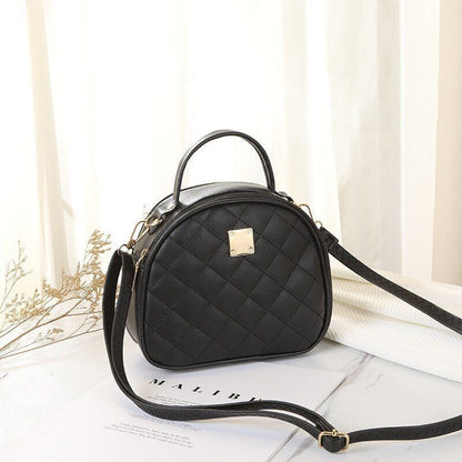 Crossbody Bags Synthetic Leather Embroidered Shoulder Purse Handbags Bucket Bag