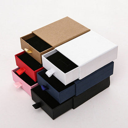 High Quality Jewellery Gift Boxes Bag Necklace Bracelet Drawer Box Jewelry Box.
