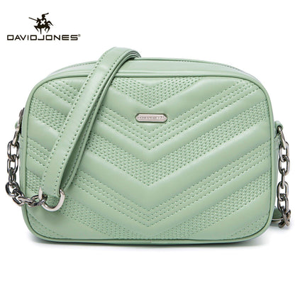 Retro Diagonal Straddle Bag Rectangle Artificial Leather Shoulder Bag 21*8*15 CM