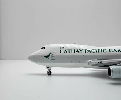1:400 YY Wings CATHAY PACIFIC CARGO BOEING 747-400F Aircraft Diecast Plane Model