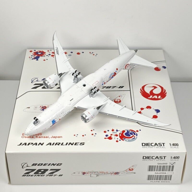 1:400 JC Wings Japan Airlines Boeing 787-8 Airplane Diecast Aircraft Plane Model