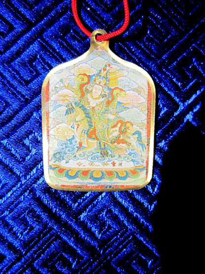 KING GESAR OF LING BELOVED FOLKLORE GURU RINPOCHE TIBETAN BUDDHIST PENDANT