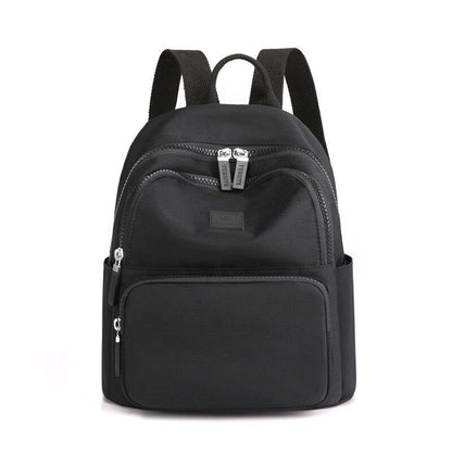 Waterproof Nylon Backpack Fashion Shopping Backpacks Small Shoulder Bags Zipper
