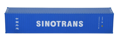 1:87 SINOTRANS 40GP Metal Shipping Container Model Toy Home Office Decor Gift
