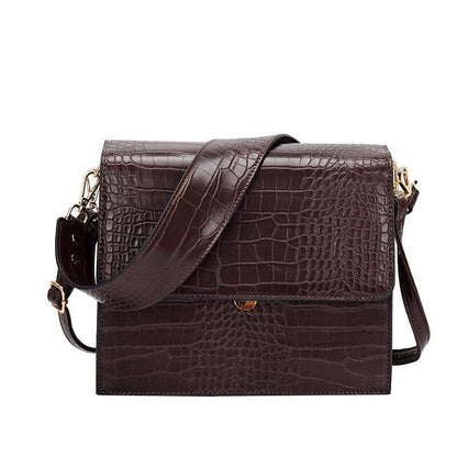 PU Leather Shoulder Crossbody Bags Women Bag Pattern Casual Tote Bag