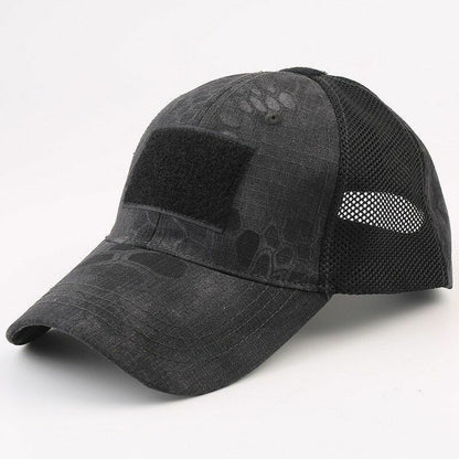 Tactical Hat Camouflage Sunscreen Outdoor Sport Hunting Camping Hiking Cap Brown