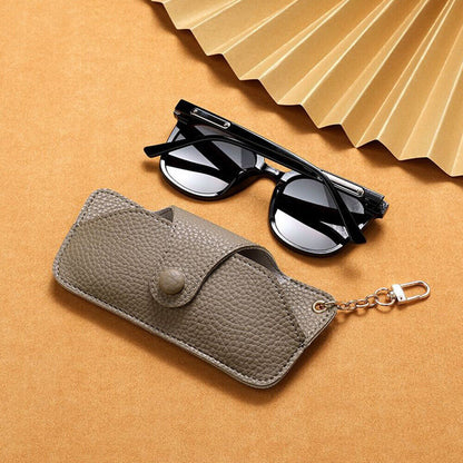 Soft PU Leather Eyeglasses Sunglasses Reading Glasses Case Pouch Storage Bag US