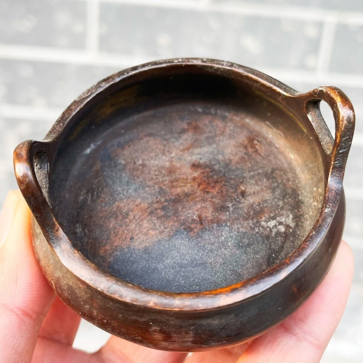 Collection rare Chinese Incense Burner Bronze/Brass Candle Burner holder