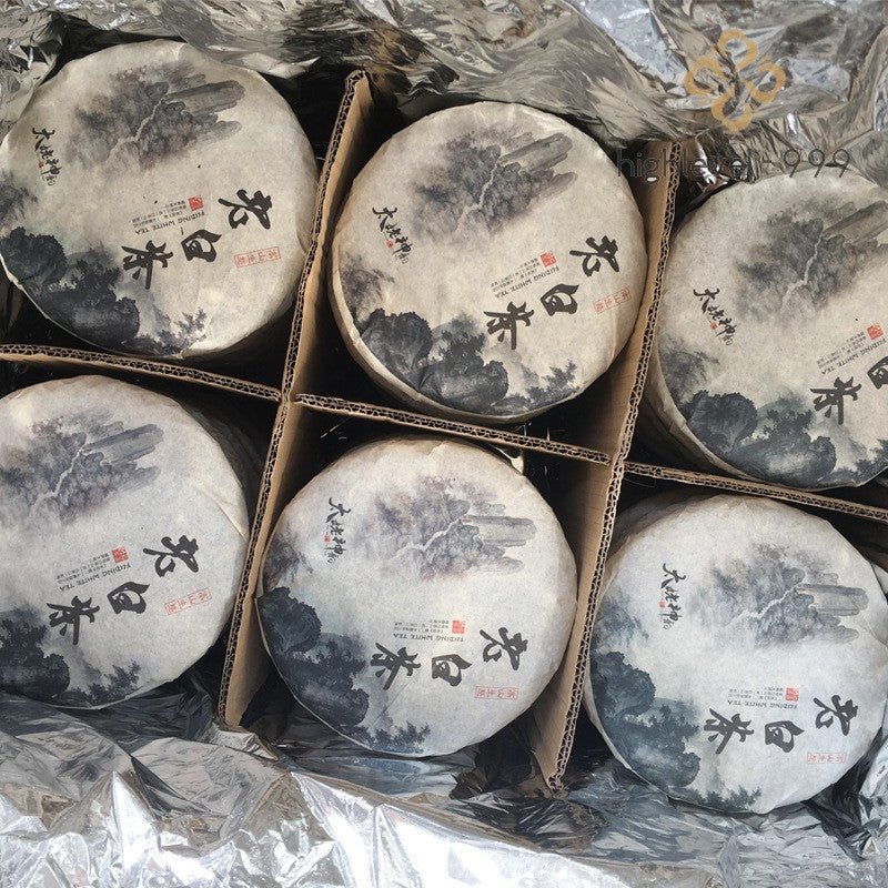 350g Aged White Tea 2019 Vintage Fuding Shoumei White Tea Compressed Tea Cake