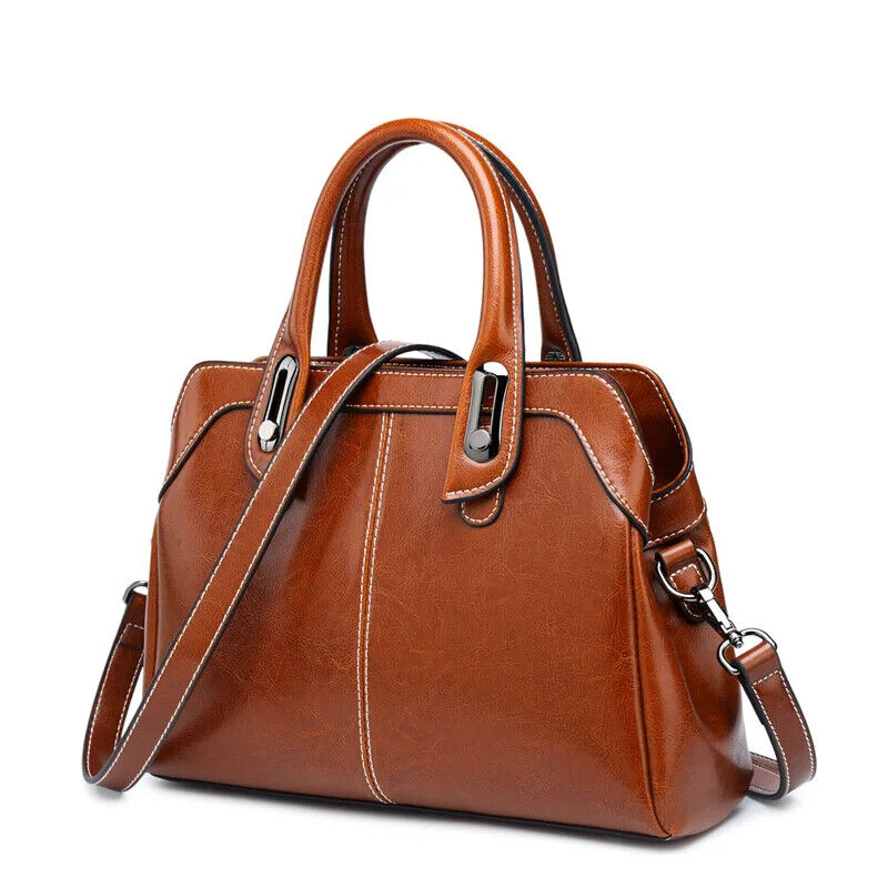 Genuine Leather Women Handbag Shoulder Cross body Bag Handbags Tote Bags