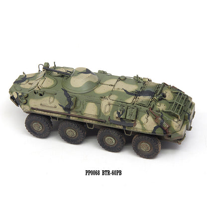 1/72 Soviet BTR-60PB BTR60 Infantry Armored Vehicle Camo Model